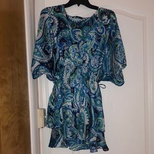 Zara Paisley Print Women's Dress